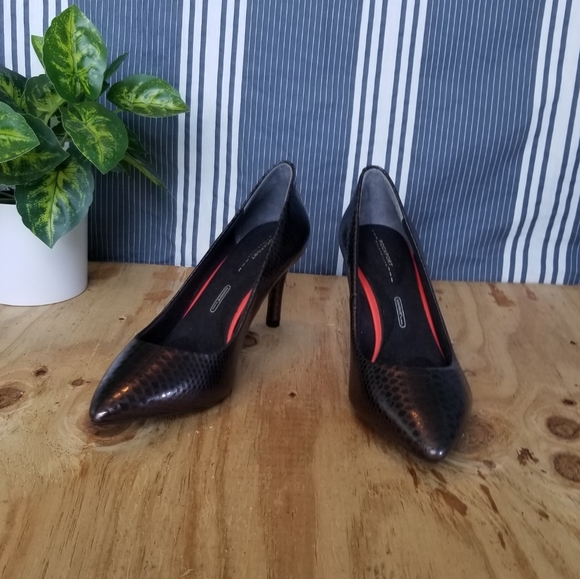 NWOT Rockport Walkability Snakeskin pumps - size 7 - Picture 8 of 8